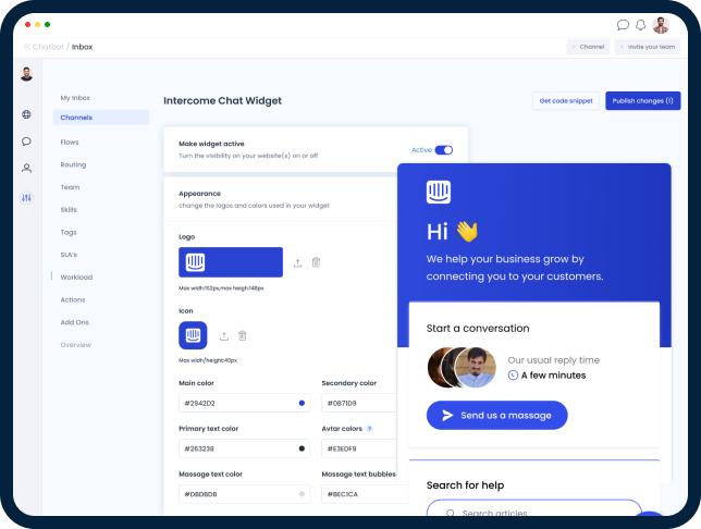 Rysone Yapay Zeka Uygulama Arayüzü